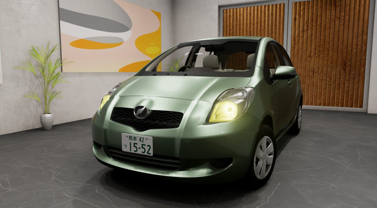 2005-2011 Toyota Yaris BeamNG Mod