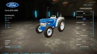 Ford 4610-7610 2wd and 4wd without cab v 1.0 thumbnail 4