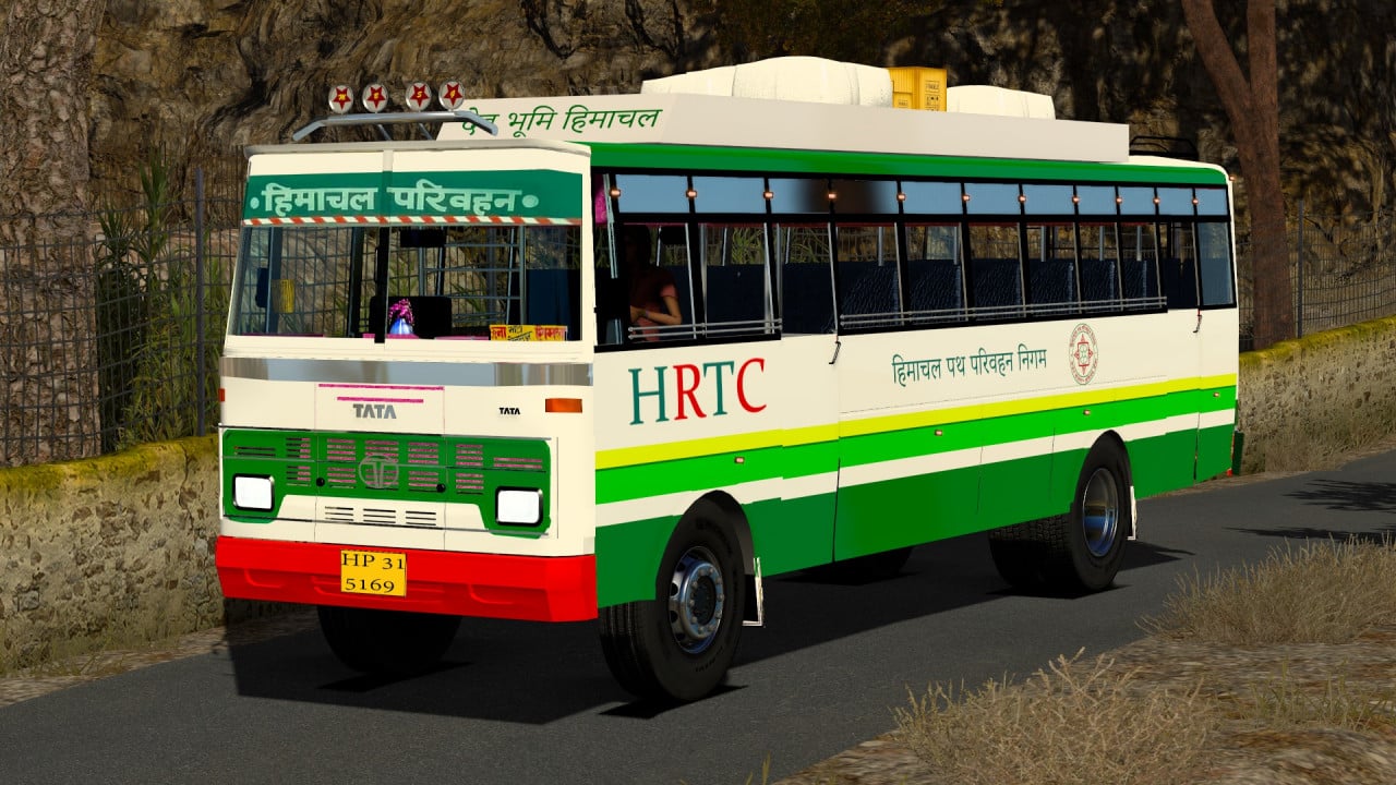 TATA 709 OLD Indian Bus