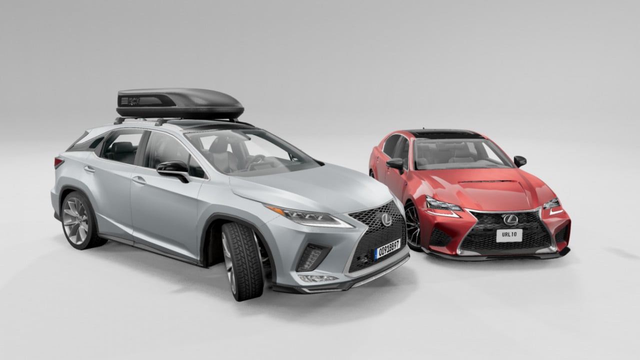 Lexus Roleplay Car Pack
