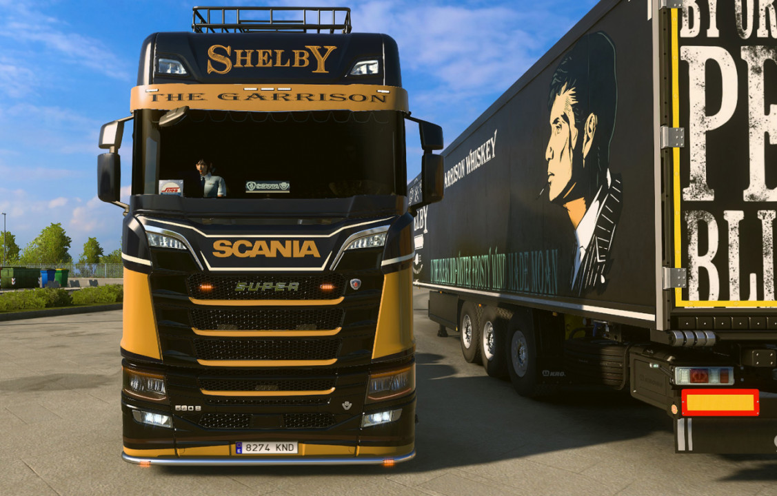 Scania S peaky blinders skin