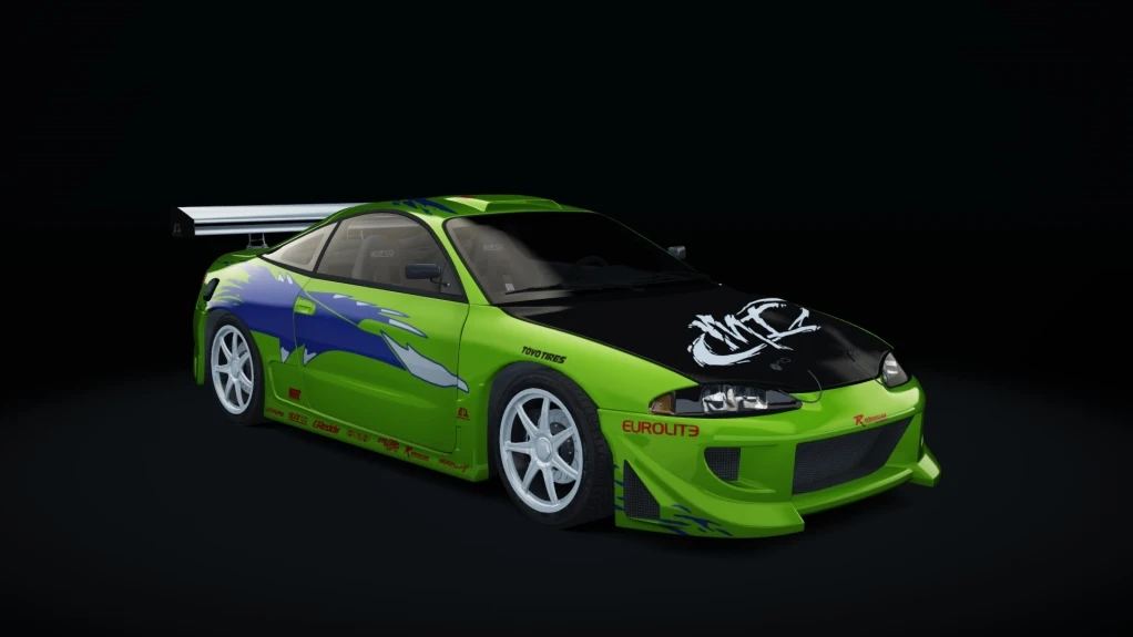 Mitsubishi Eclipse Fast And Furious Assetto Corsa