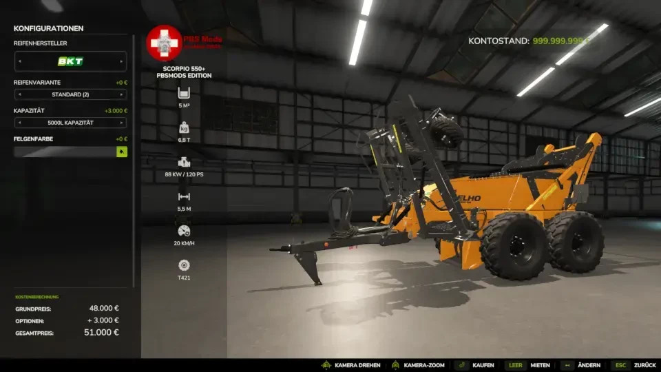 Scorpio 550+ PBSMods Edition