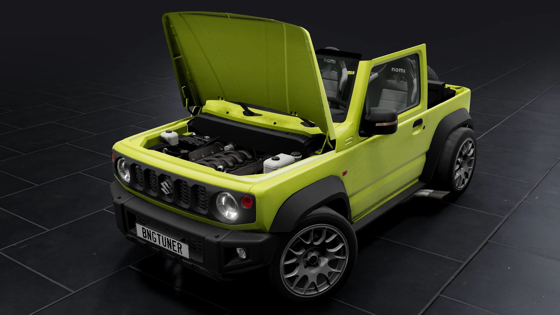 2018 Suzuki Jimny JB74 BeamNG.Tuner Official Mod 1.4 - BeamNG.drive