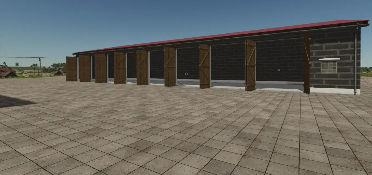 8 Door Garage