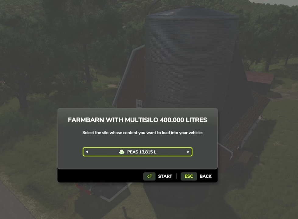 FS25 Farmbarn with Silo