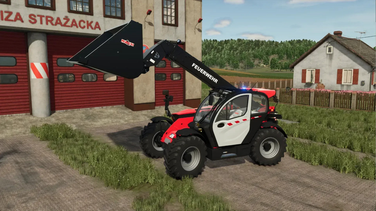 Manitou Fire Engine Telehandler