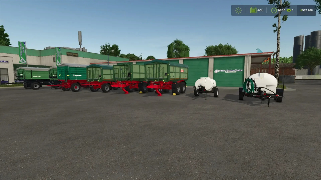 Packs trailers