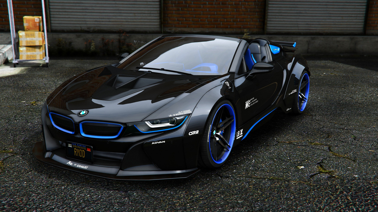 BMW I8 Liberty Walk Roadster