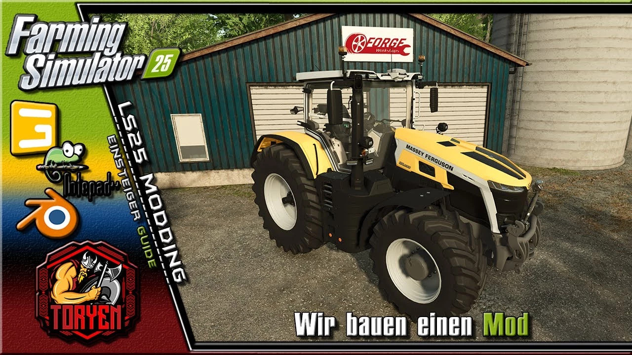 Massey Ferguson Serie 9 / Tutorial vehicle