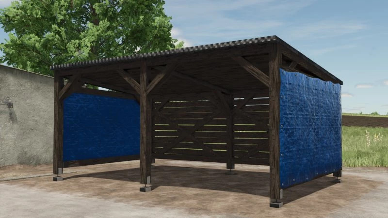 FS25 Bale Shelter/Machine Shelter Package