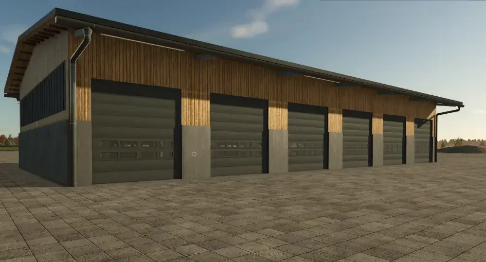 AustriaModding Drive-through hall