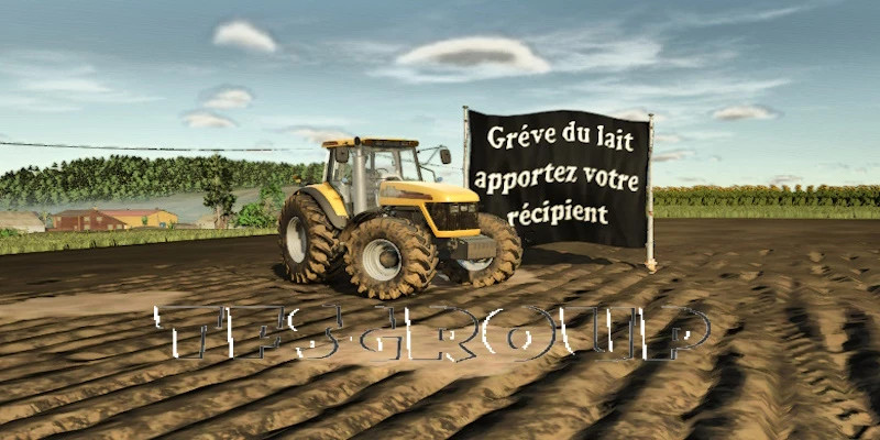Milk Strike Sign