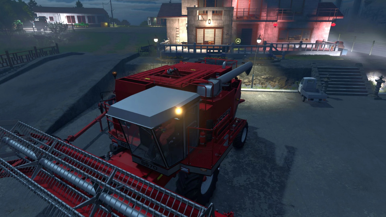 Harvester Fill Level Sounds & Lights Warn