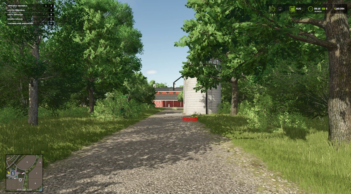 Riverbend Springs Map