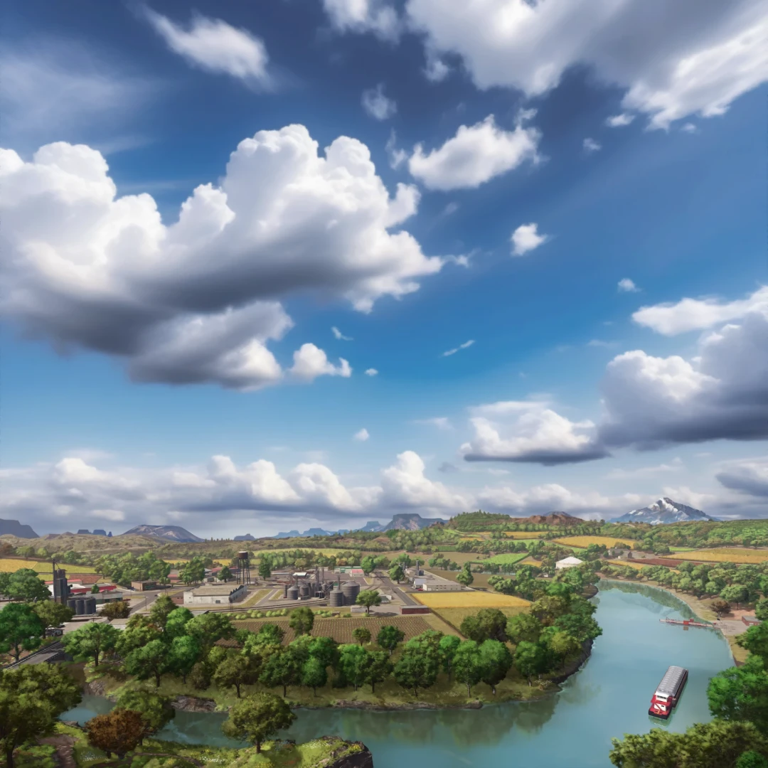 FS25 Base Map US v 1.0 - FS25
