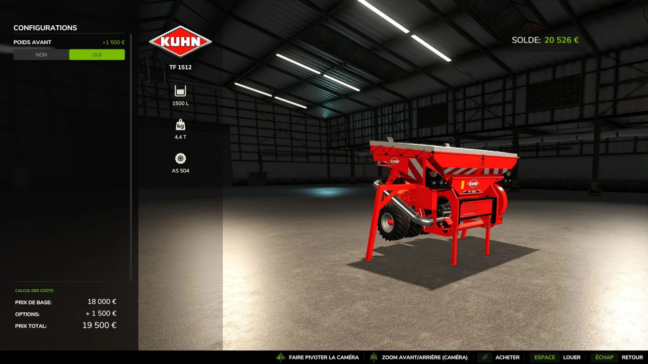 Heavier Seed Tank Pack