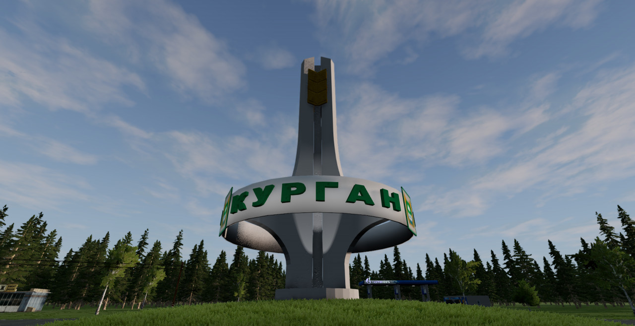 Карта "Курганская область" (1.1) для BeamNG.drive (0.33.0)