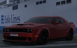 Download Dodge Challenger SRT Hellcat Widebody 2018 V2.2 1.53 - ETS 2 ...