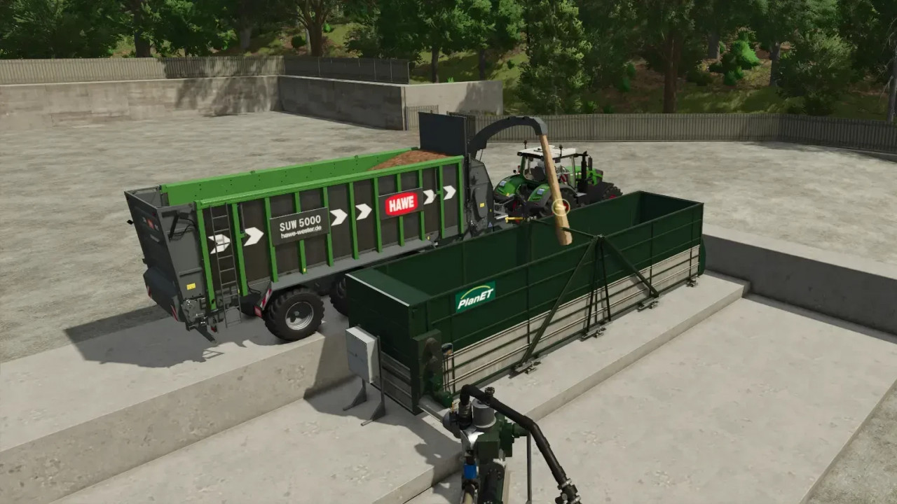 SUW5000 as sugar beet shredder