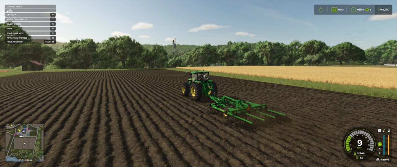 John Deere 980 Pull Behind Plow