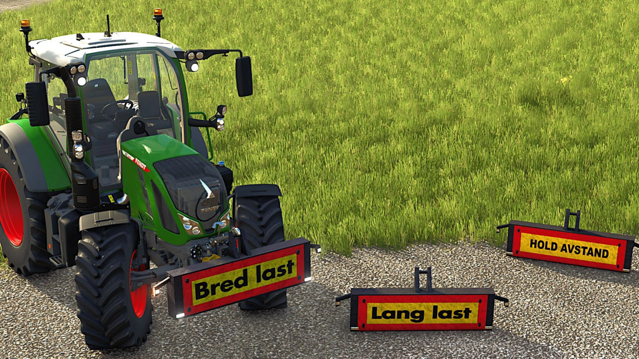 Weight with norwegian Signs