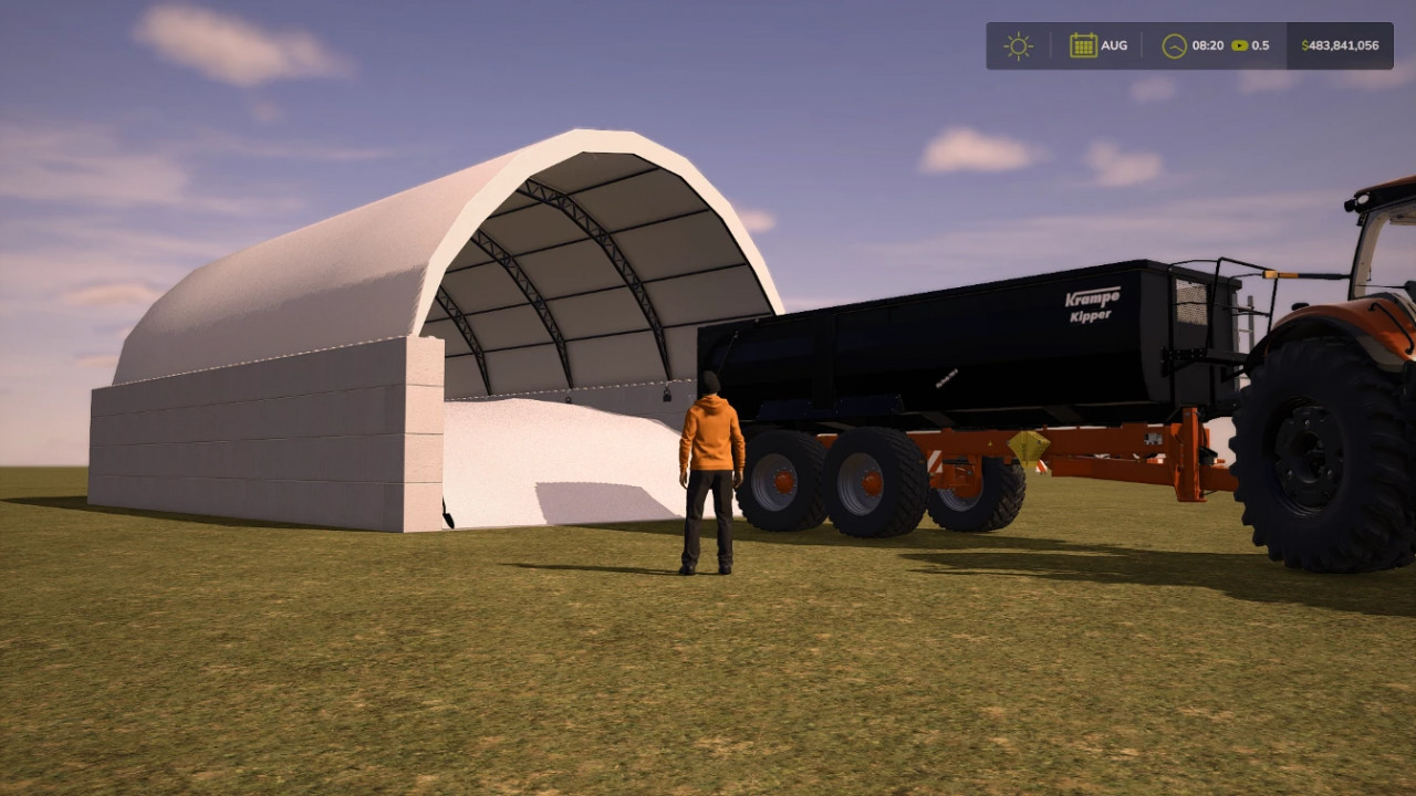 FS25 Salt Dome Fill Point