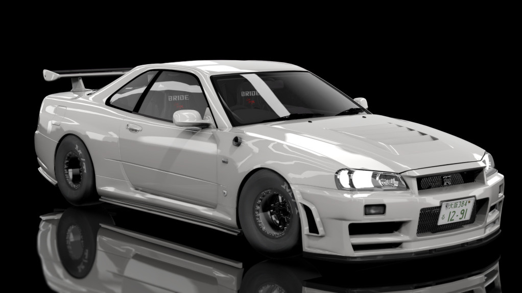 Nissan Skyline GTR R34 V-Spec Drag