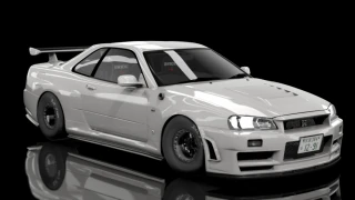 Download Nissan Skyline GTR R34 V-Spec Drag - Assetto Corsa - ModLand.net