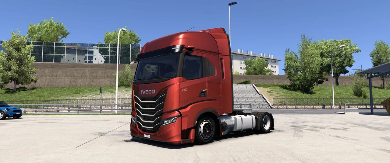Low deck chassis addon for SCS Iveco S-Way 1.0 thumbnail 6