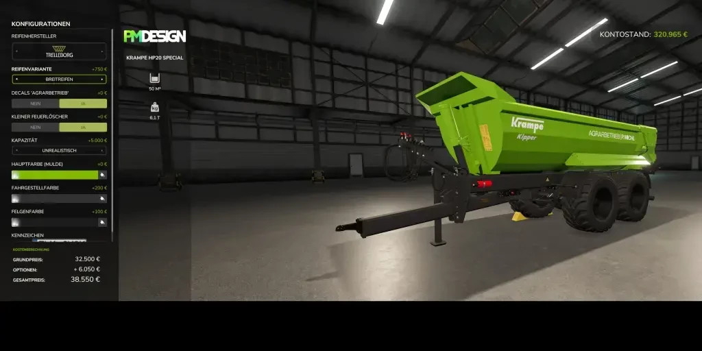 Krampe HP20 Individual