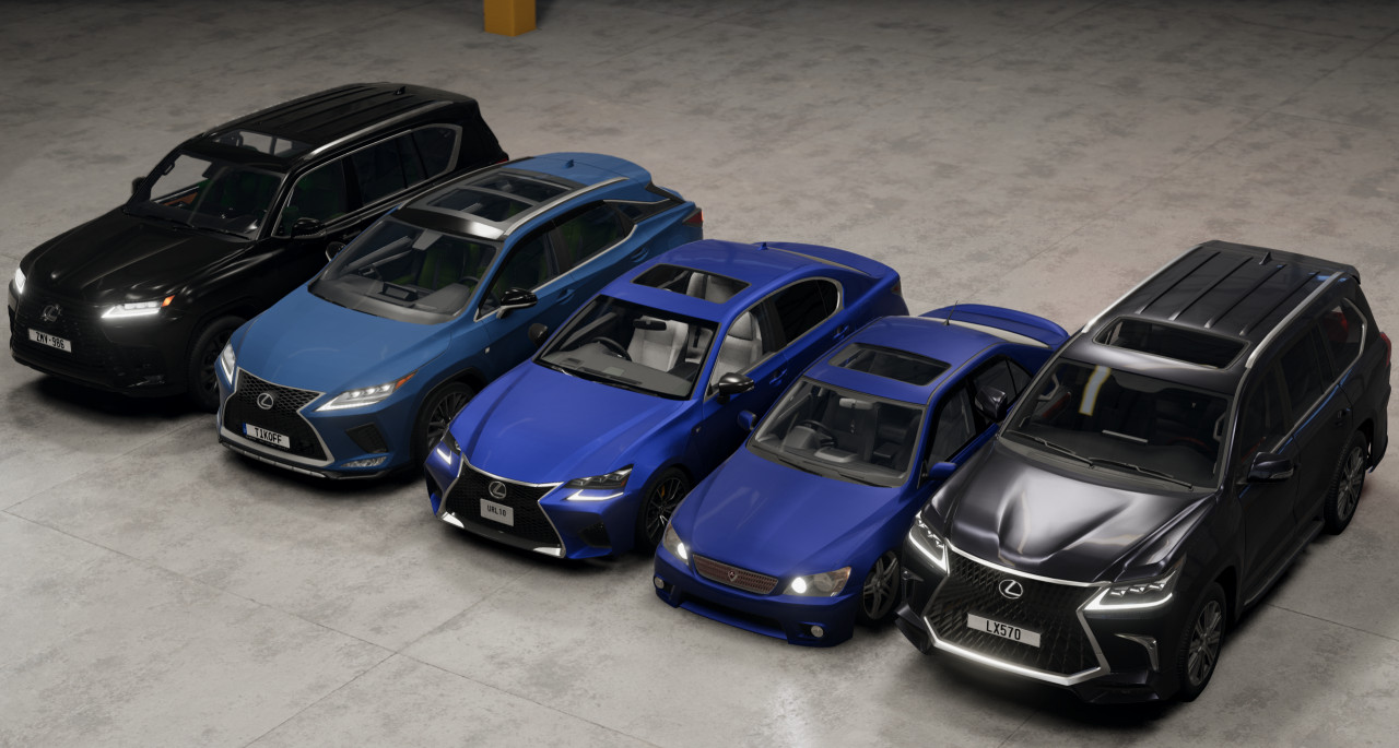 🚗⬆️👌 -  LEXUS CAR PACK - 👌⬆️🚗