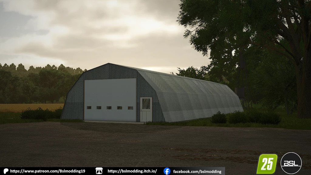 FS25 40x100 shed