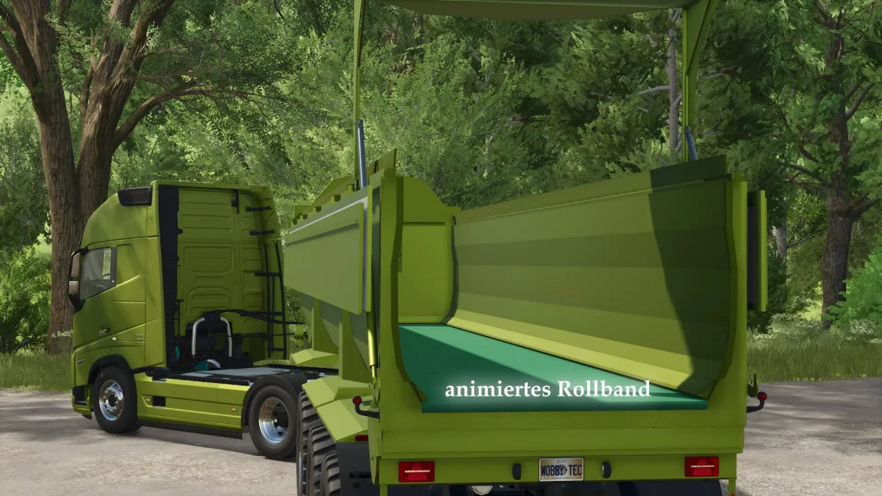 Krampe PACK 550, 750, 800, 980 Rollband Trailer