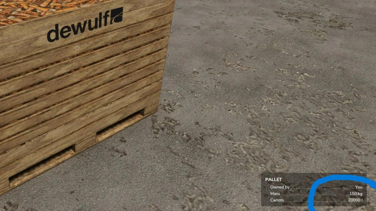 Vegetable Pallet 20000L