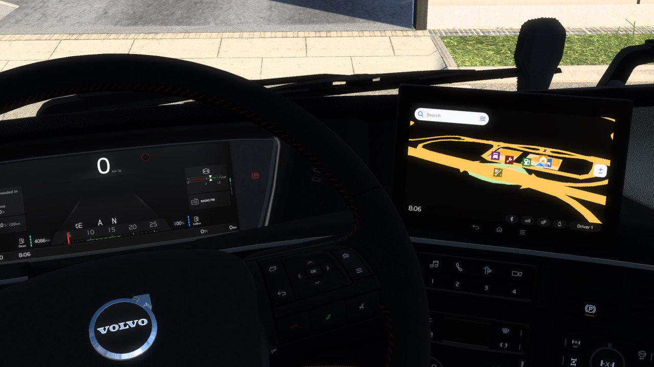 Volvo FH6 Dark Navigation