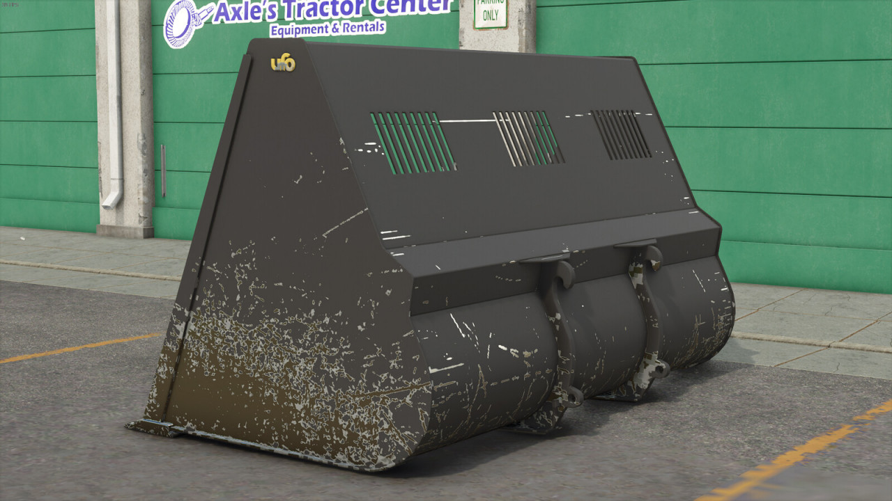 UFO Light Material Bucket