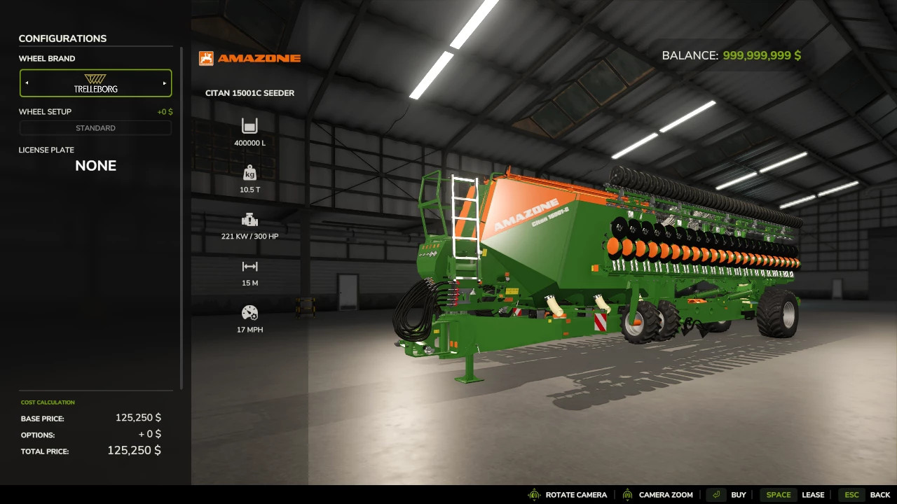 FS25 Citan 15001 Seeder