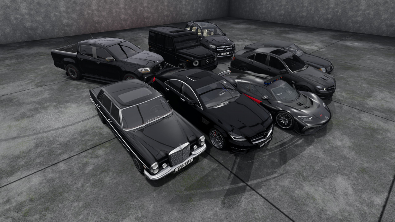 Ultimate Free Mercedes Benz Car Pack!