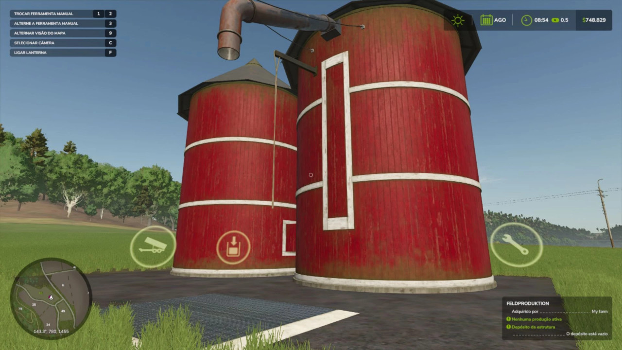 Fermenter Silo