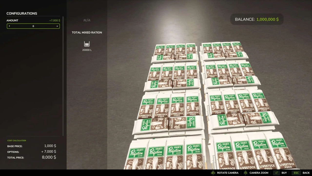 Feed pallets