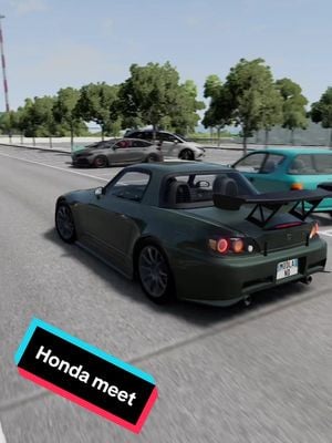 image Honda car meet #modland #beamng #beamngdrive #beamngcrash 