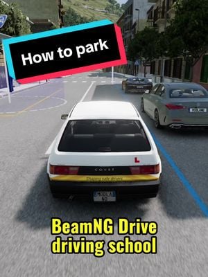 image BeamNG Driving school #modland #beamng #parking 