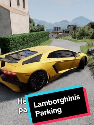 image Only Lamborghinis #beamng #beamngdrive #modland 